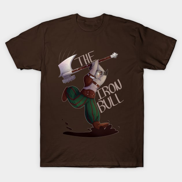 The Iron Bull T-Shirt by celestialuka